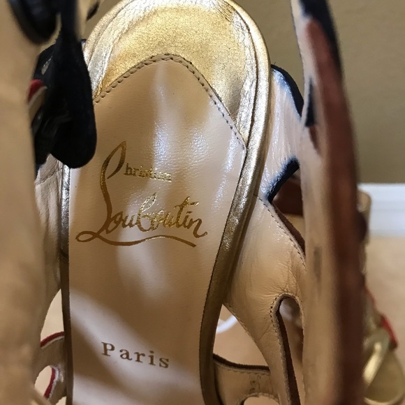 Christian Louboutin Valonana multicolor Sandals - Picture 5 of 7